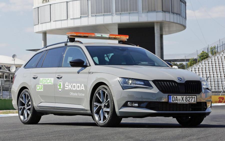 Skoda Superb Combi Sportline Medical Car Hockenheimring '2018